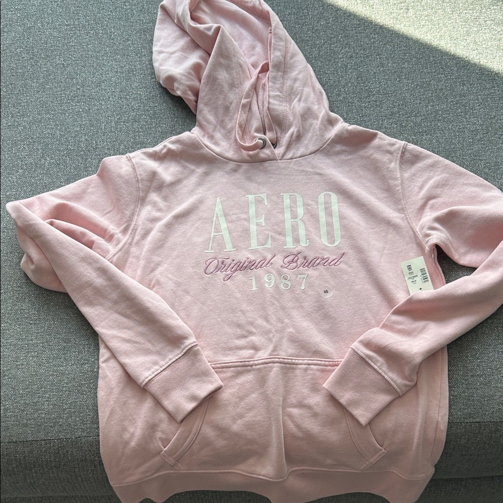 Aeropostale Pink Hoodie Sweatshirt